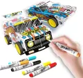 Hot Wheels Marker Kitz z mazakami 2pak - tantis.pl