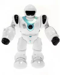 Robot chodzący niebieski