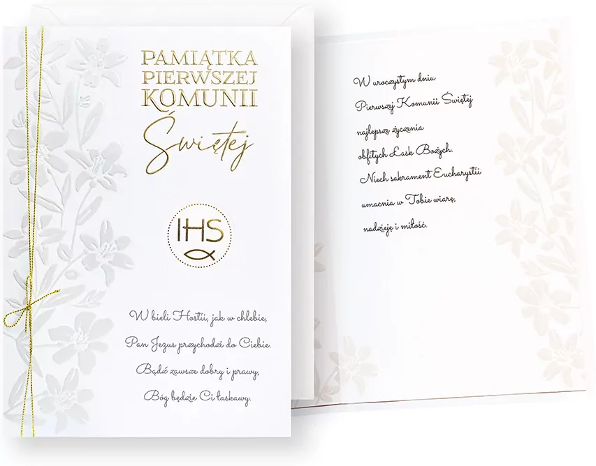 Karnet Primus Komunia - tantis.pl