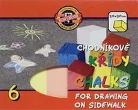 KREDA 112510 CHODNIKOWA  ZESTAW 6 KOLORÓW - tantis.pl