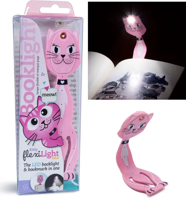 Flexilight Pals Cat - Lampka do książki - Kot - tantis.pl
