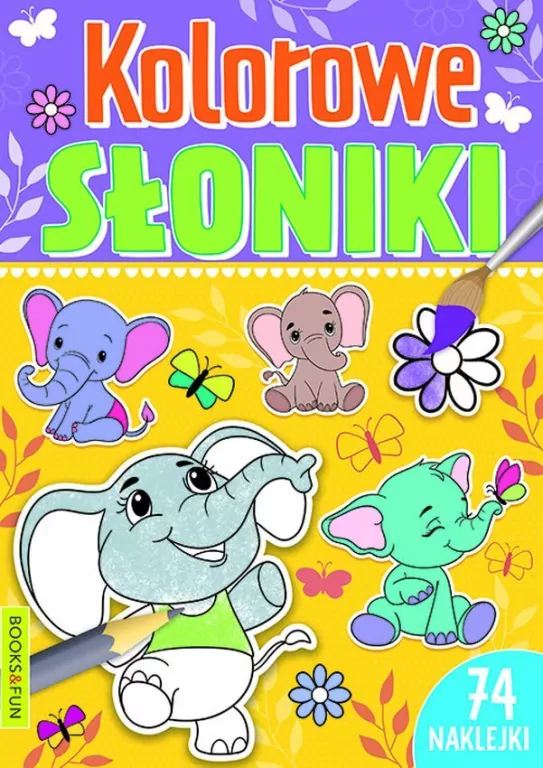 Kolorowe słoniki - tantis.pl