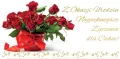 Karnet Flowers Urodziny wzór nr 8 - tantis.pl