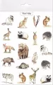 Tatuaże zmywalne. Zwierzęta leśne - tantis.pl
