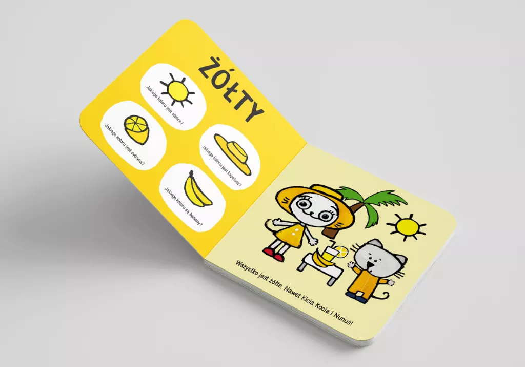 Kicia Kocia i Nunuś. Kolory - tantis.pl