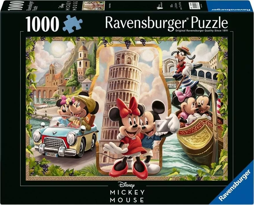 Puzzle 1000 Disney Classics Wakacje Miki i Mini - tantis.pl
