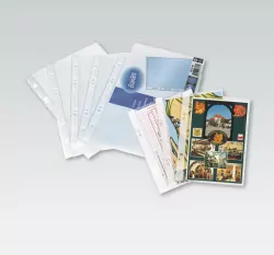 Koszulka na dokumenty Bantex A5 100 sztuk groszkowa (201408)