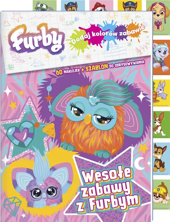 Furby. Dodaj kolorów zabawie. Wesołe zabawy z Furbym - tantis.pl
