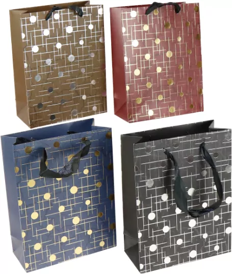 Torebka prezentowa 26x32x10cm MIX - tantis.pl