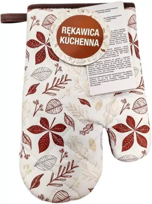 Rękawica kuchenn. Liście