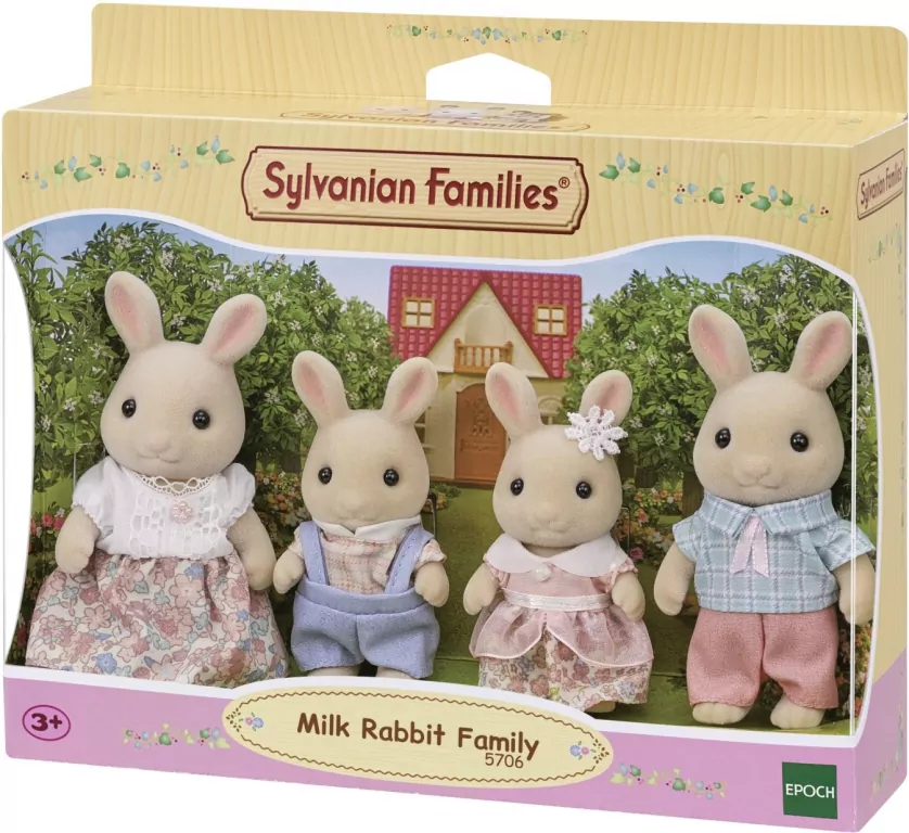 Rodzina biszkoptowych królików. Sylvanian Families - tantis.pl