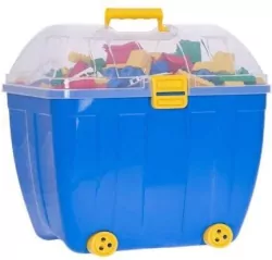 Kuferek z klockami duży 989el