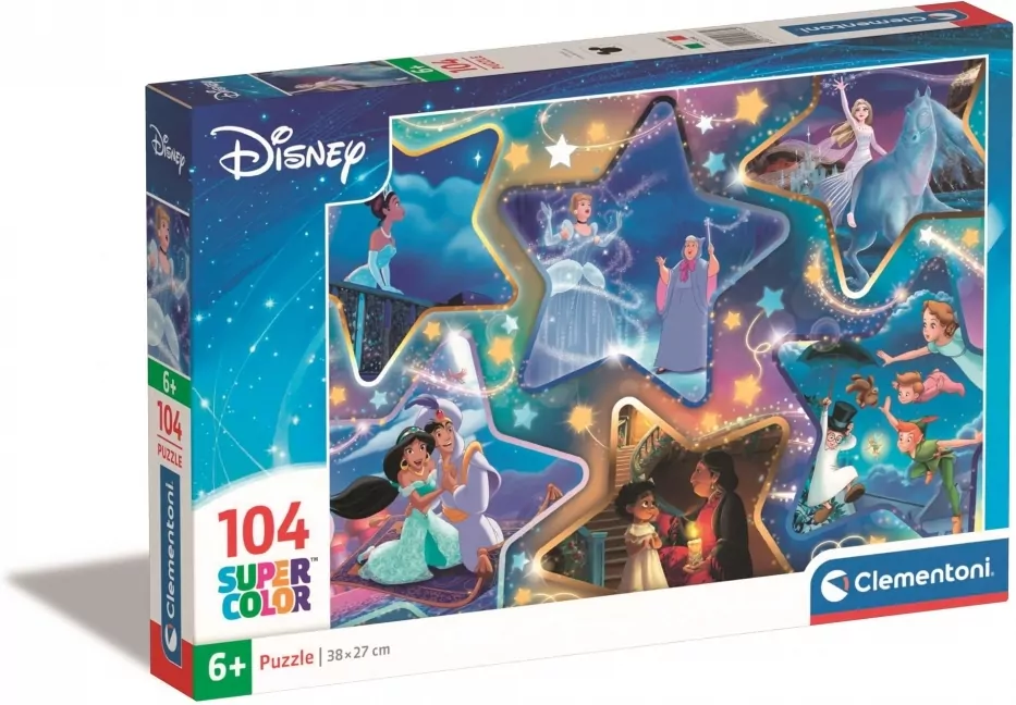 Puzzle 104 Super Kolor Magical Moments - tantis.pl