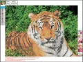 Mozaika diamentowa 5D 30x40cm Tiger 89752 - tantis.pl