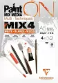 Blok A5 białych papierów mix4 250g 12ark - tantis.pl