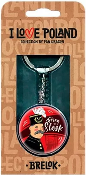 Brelok I love Poland. Górny Śląsk - tantis.pl