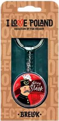 Brelok I love Poland. Górny Śląsk