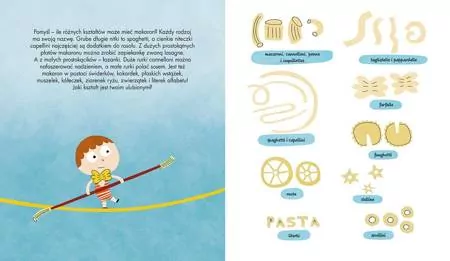 Makaron. Akademia mądrego dziecka. Wiem, co jem - tantis.pl