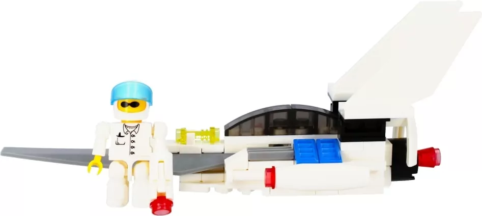 Klocki konstrukcyjne Space 96 elementów ALLEBLOX - tantis.pl