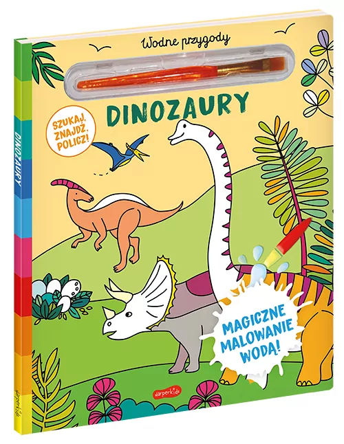 Dinozaury. Wodne przygody. Akademia mądrego dziecka - tantis.pl