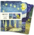 Zestaw 3 notatników MIDI Vincent van Gogh - tantis.pl