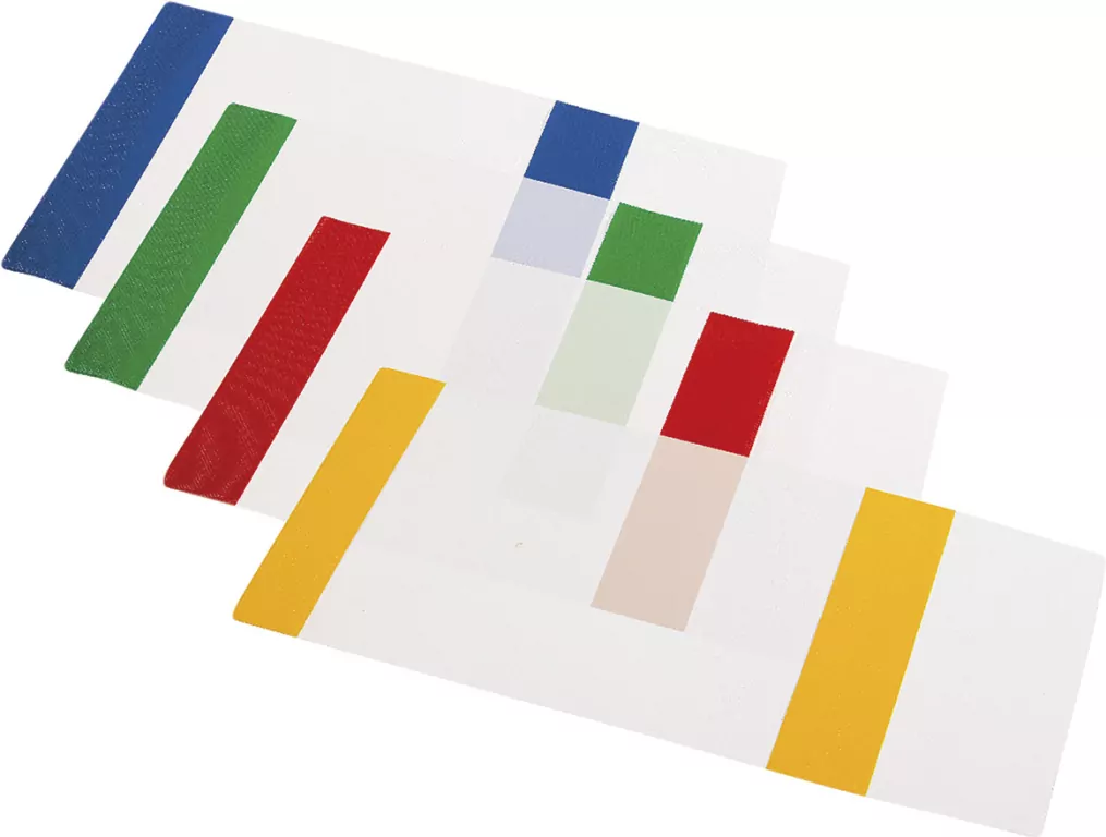Okładka na zeszyt A4 PVC z regulacją mix (5szt) - tantis.pl