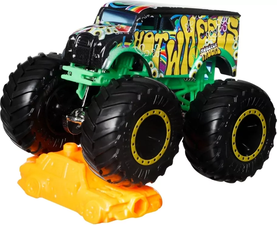 Hot Wheels. Monster Trucks Pojazd 1:64 - tantis.pl
