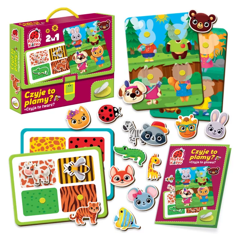 Czyje to plamy? 2w1 - tantis.pl