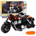 Motocykl do skręcania pomarańczowy - tantis.pl