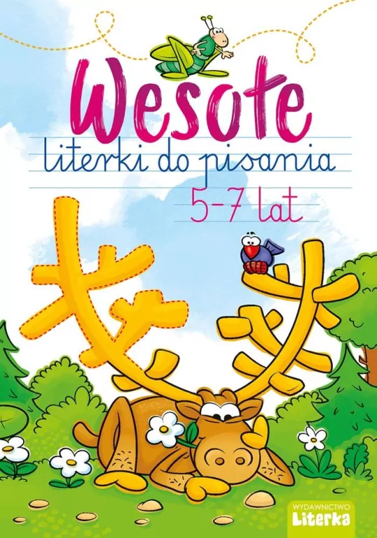 Wesołe literkli do pisania 5-7 lat - tantis.pl