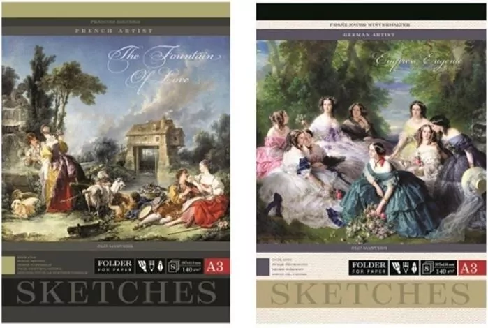 Papier artystyczny A3/8K 140g/m2 + teczka FRESH - tantis.pl