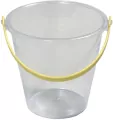Bucket transparent 14cm - tantis.pl