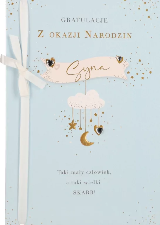 Karnet B6 Narodziny syna - tantis.pl