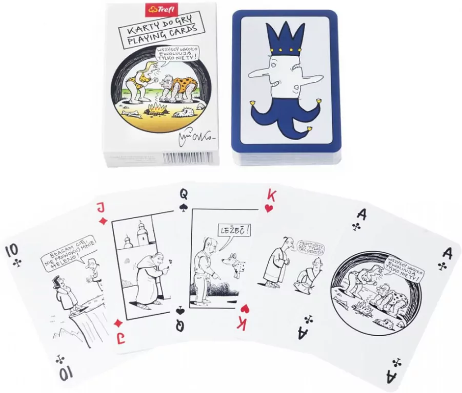 Karty do gry. Mleczko. 55 kart. - tantis.pl