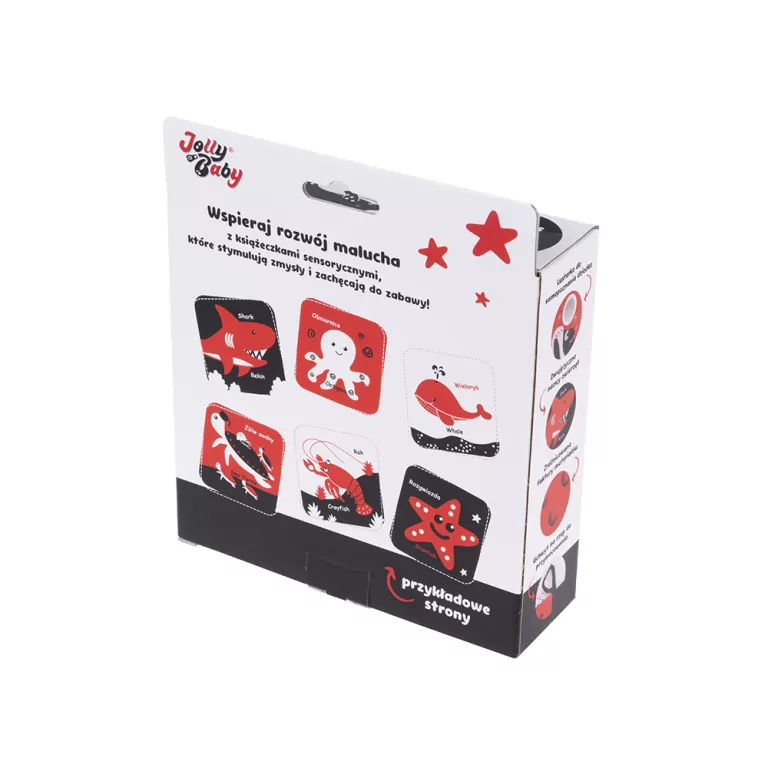 Książeczka sensoryczna. Ocean - tantis.pl