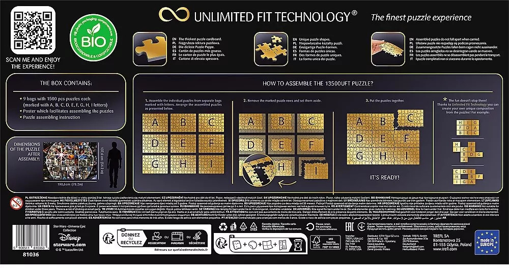 Puzzle 13500 Star Wars Universe Epic Collect - tantis.pl