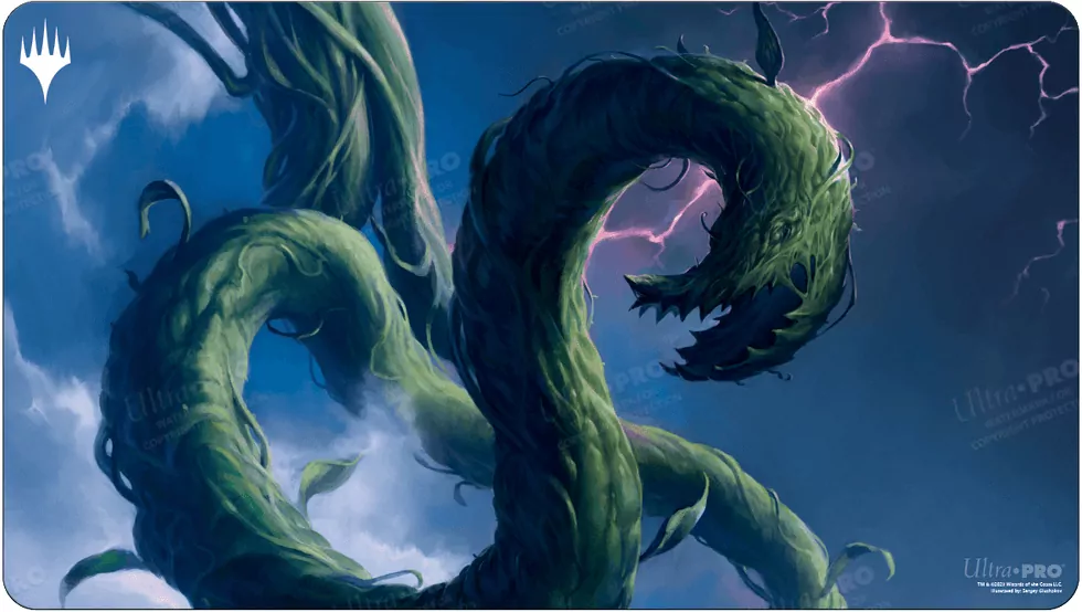Ultra Pro: Magic the Gathering - Wilds of Eldraine - Playmat - Restless Vinestalk - tantis.pl