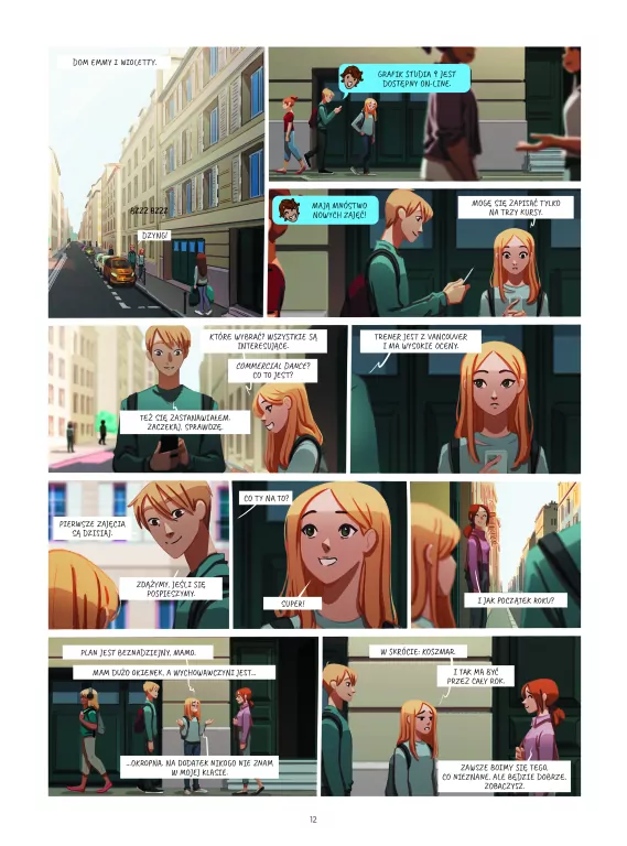 Pełen niespodzianek początek roku szkolnego. Emma i Wioletta. Tom 6 - tantis.pl