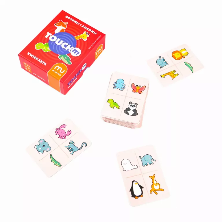 Touch it! Dotknij i zgadnij. Zwierzęta - tantis.pl