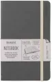 Bookaroo Notatnik Journal A5. Szary - tantis.pl