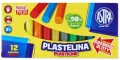 Astra. Plastelina okrągła, 12 kolorów - tantis.pl