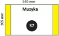 Okładka na podręcznik do muzyki krótka NR 37 - tantis.pl