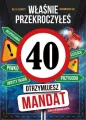 Karnet Urodziny 40 - tantis.pl