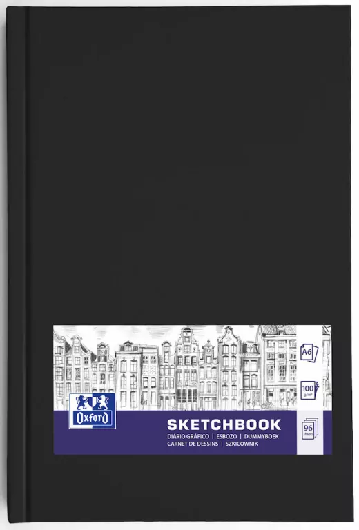 Blok artystyczny szkicownik A6/96K 100g OXFORD - tantis.pl