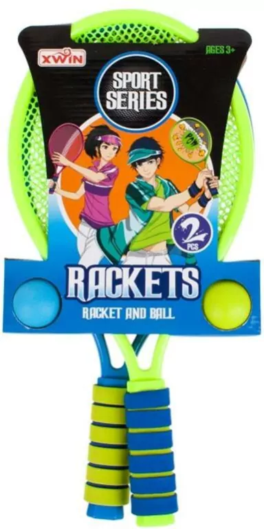 Rakietki z akcesoriami w pudełku 9905B MC - tantis.pl