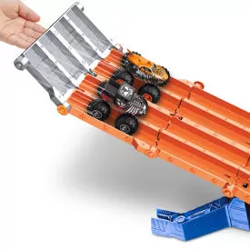 Hot Wheels Monster Truck Wyścig z demolką 2auta - tantis.pl