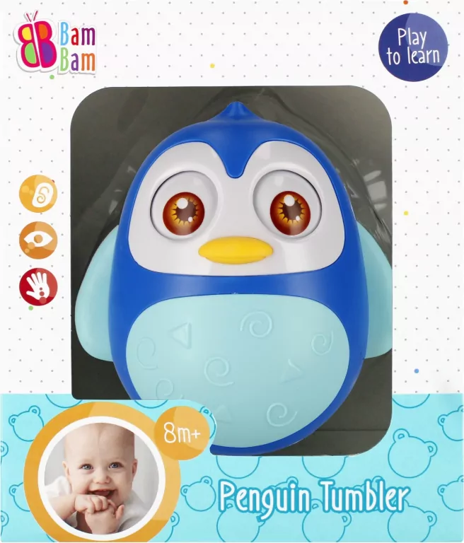 Wańka wstańka. Pingwinek. Bam Bam - tantis.pl