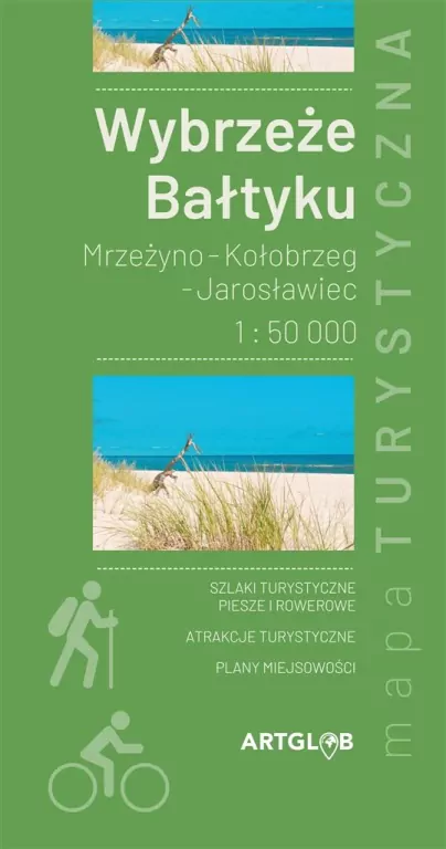 Mapa - Wybrzeże Bałtyku 1:50 000 - tantis.pl