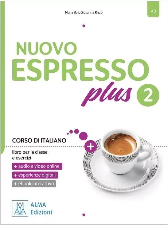 Nuovo Espresso Plus 2 podręcznik + ćw + online - tantis.pl
