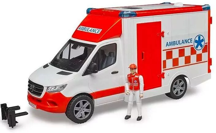 MB Sprinter Ambulans z figurką ratownika - tantis.pl